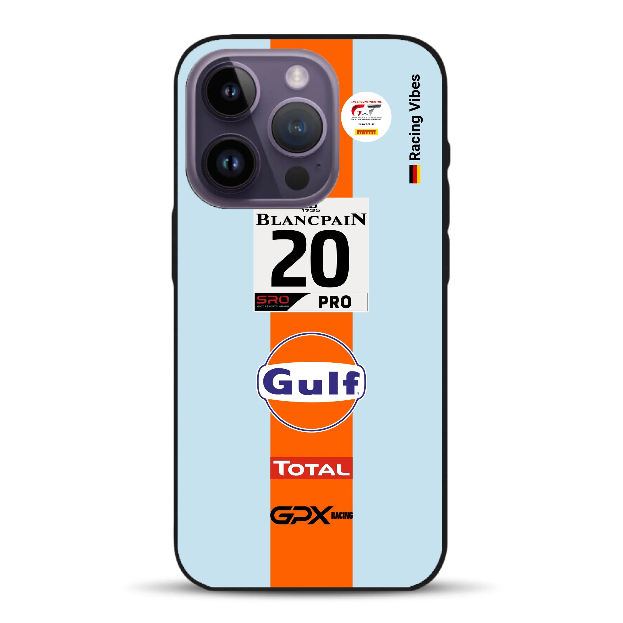 Gulf Porsche GT Livery - Personnalisé coque pour iPhone
