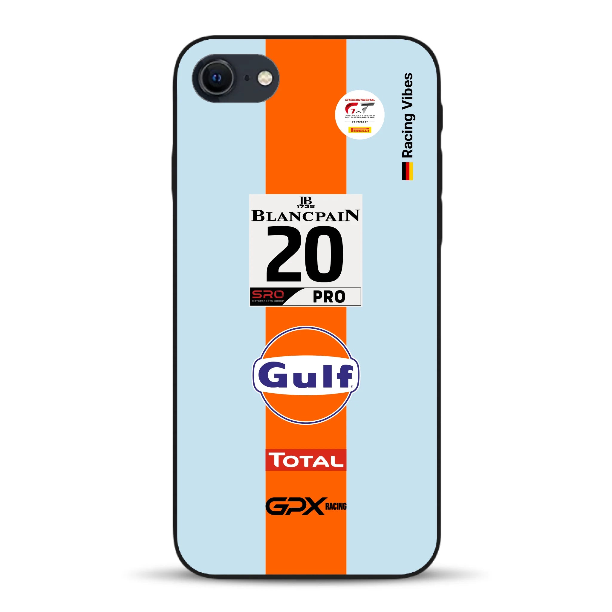 Gulf Porsche GT Livery - Personnalisé coque pour iPhone