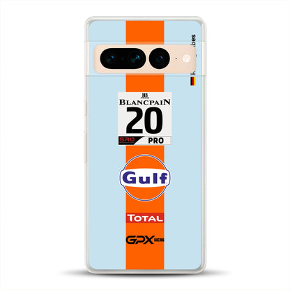 Gulf Porsche GT Livery - Individuelle Handyhülle für Google