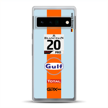 Gulf Porsche GT Livery - Individuelle Handyhülle für Google
