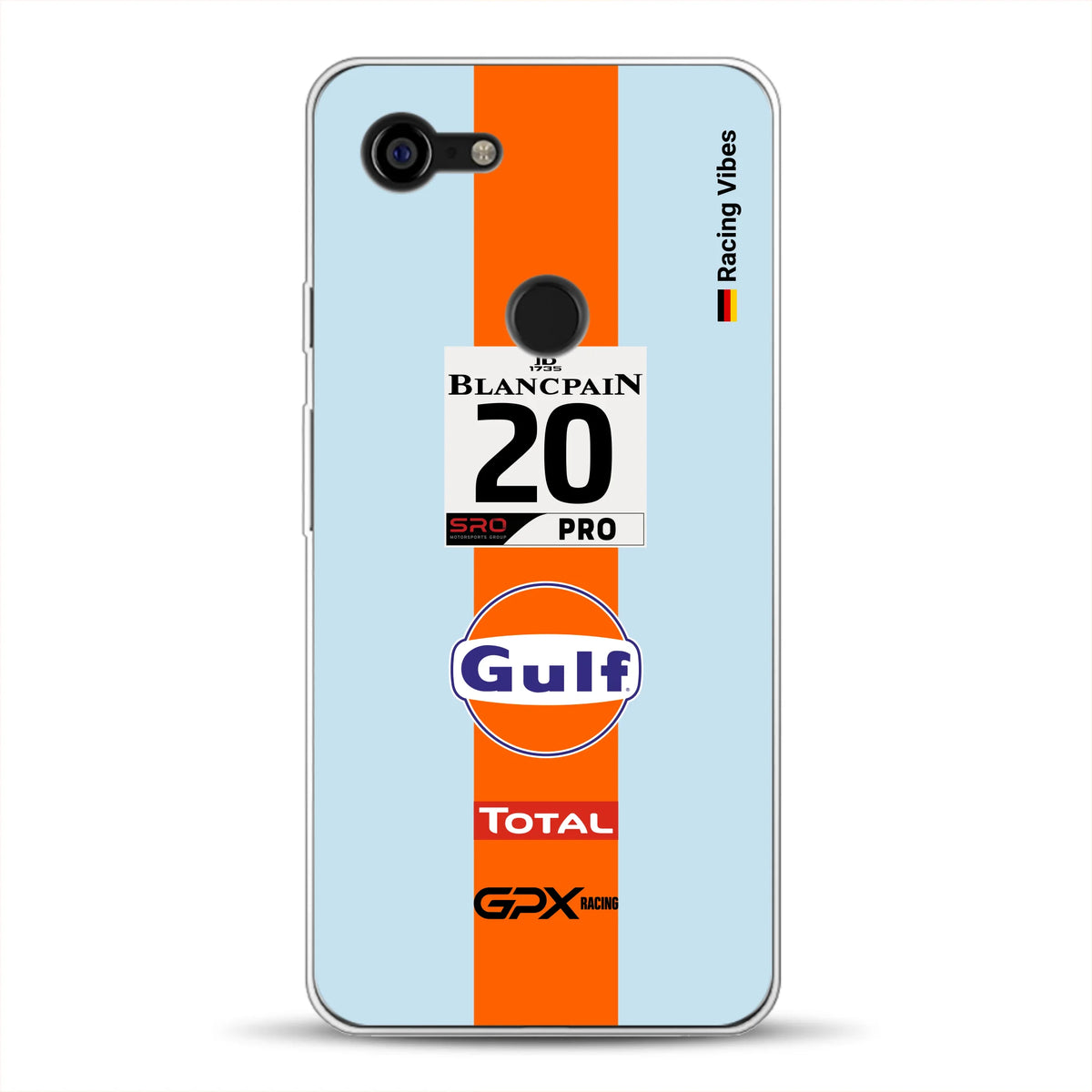 Gulf Porsche GT Livery - Individuelle Handyhülle für Google