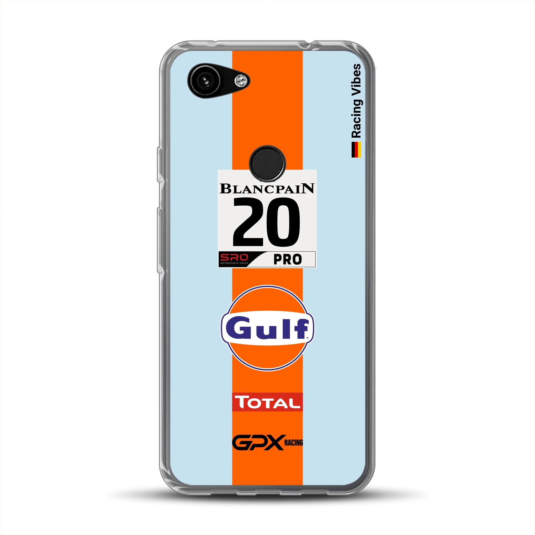 Gulf Porsche GT Livery - Individuelle Handyhülle für Google