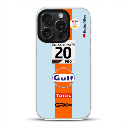 Gulf Porsche GT Livery - Personnalisé coque pour iPhone