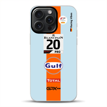 Gulf Porsche GT Livery - Personnalisé coque pour iPhone