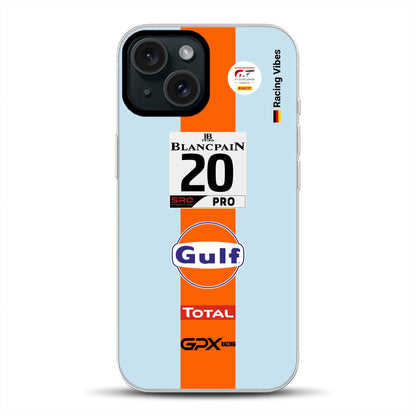 Gulf Porsche GT Livery - Personnalisé coque pour iPhone