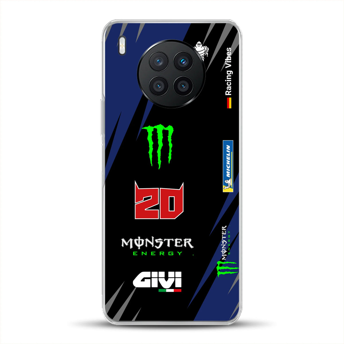 YZR-M1 MotoGP 2025 Livery - Housse de téléphone portable personnalisée pour Huawei