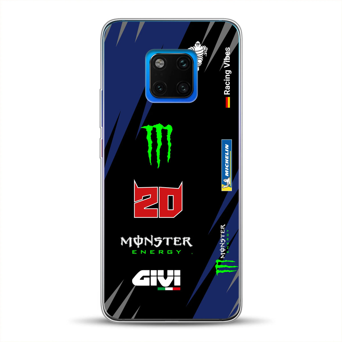 YZR-M1 MotoGP 2025 Livery - Housse de téléphone portable personnalisée pour Huawei