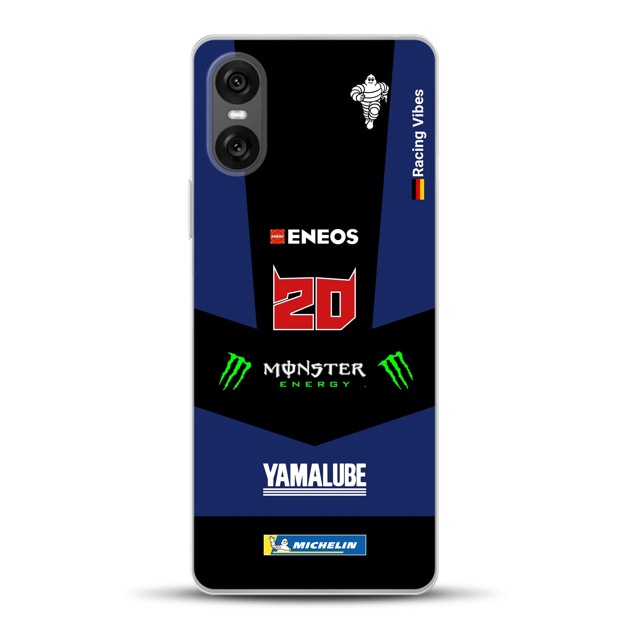 YZR-M1 MotoGP 2025 Livery - Custodia per cellulare personalizzata