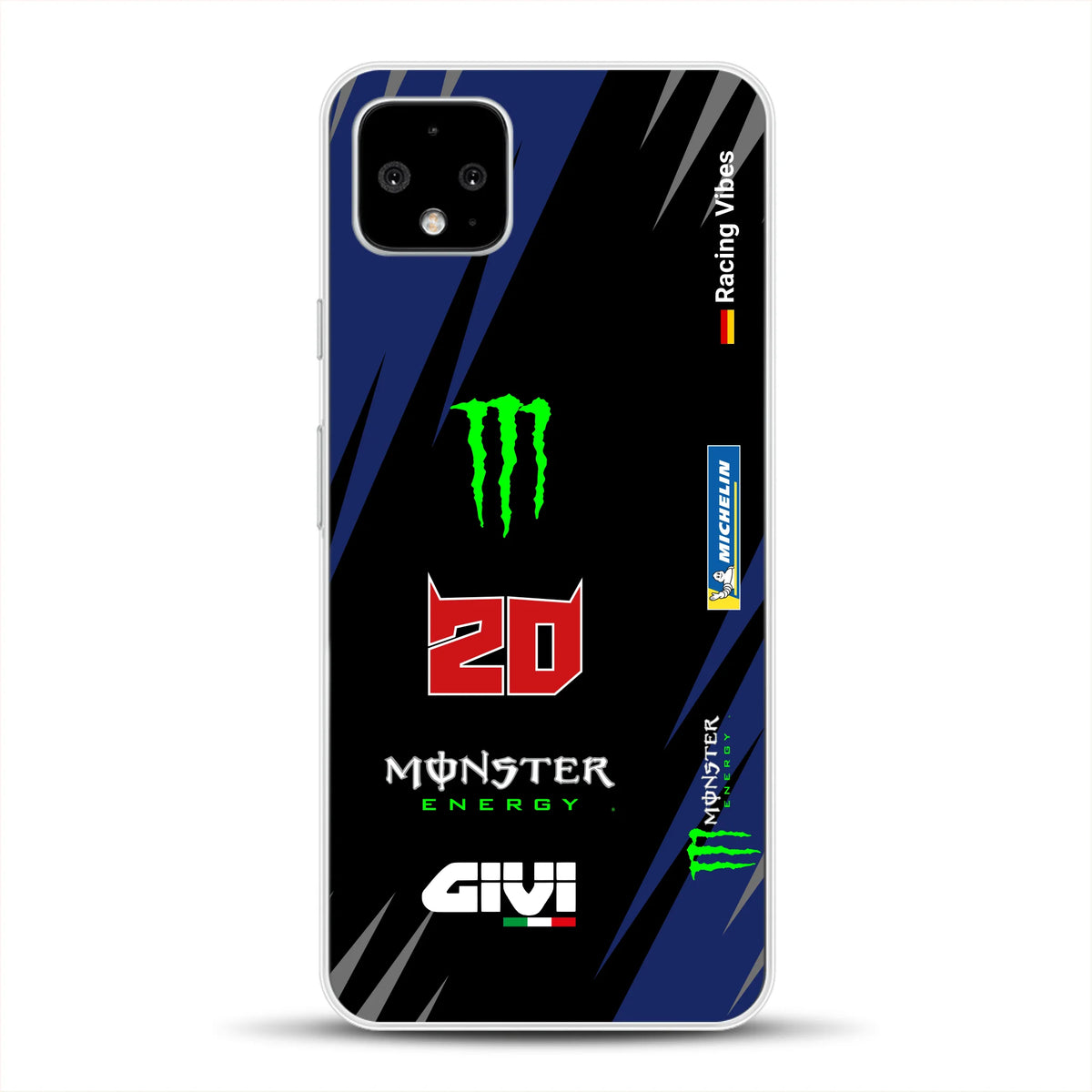 YZR-M1 MotoGP 2025 Livery - Housse de téléphone portable personnalisée pour Google
