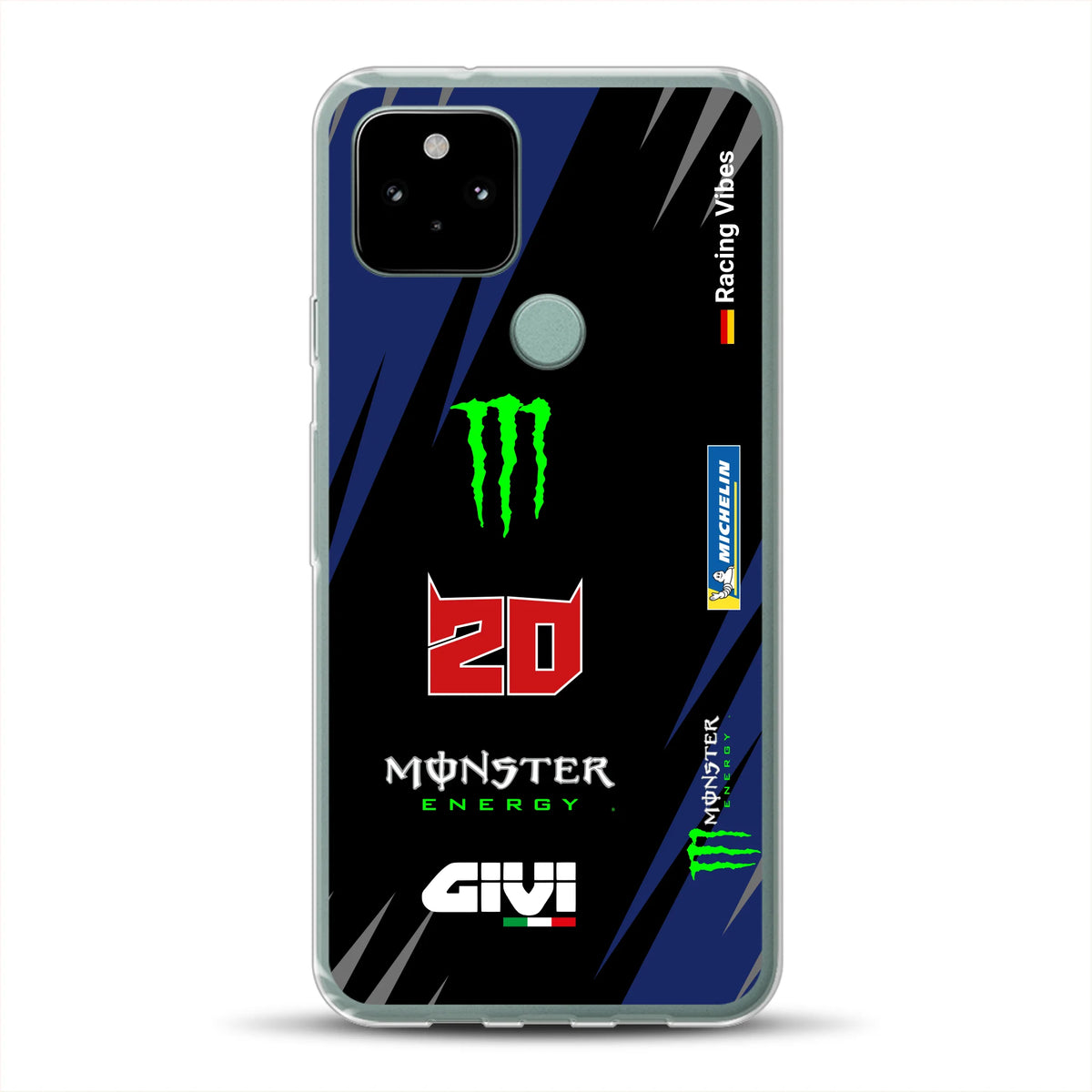 YZR-M1 MotoGP 2025 Livery - Housse de téléphone portable personnalisée pour Google