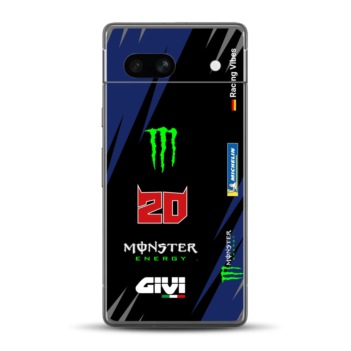 YZR-M1 MotoGP 2025 Livery - Housse de téléphone portable personnalisée pour Google