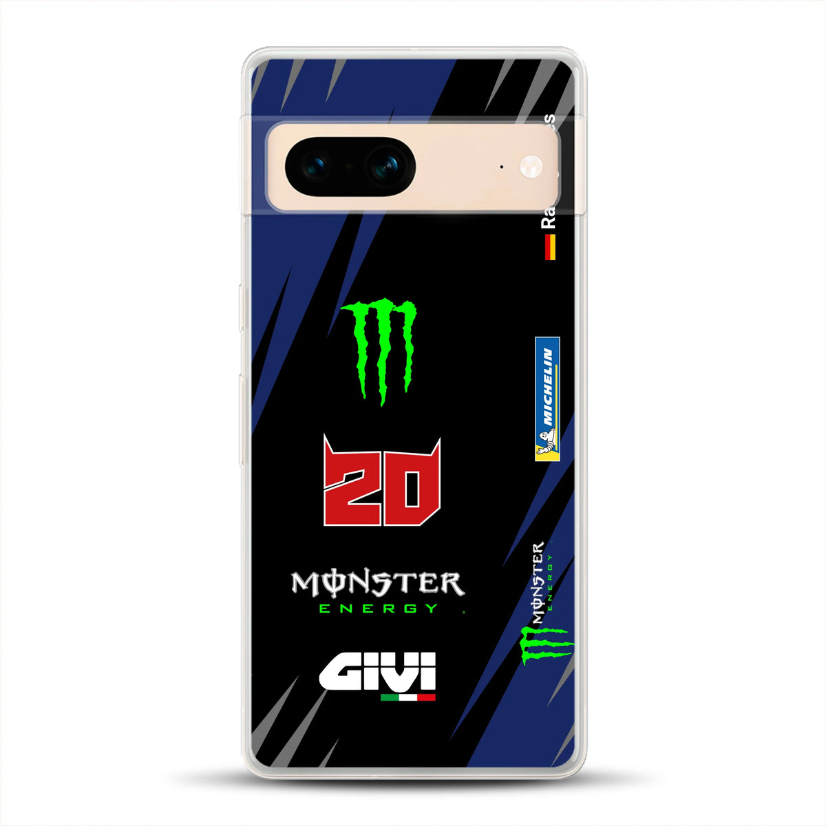 YZR-M1 MotoGP 2025 Livery - Housse de téléphone portable personnalisée pour Google