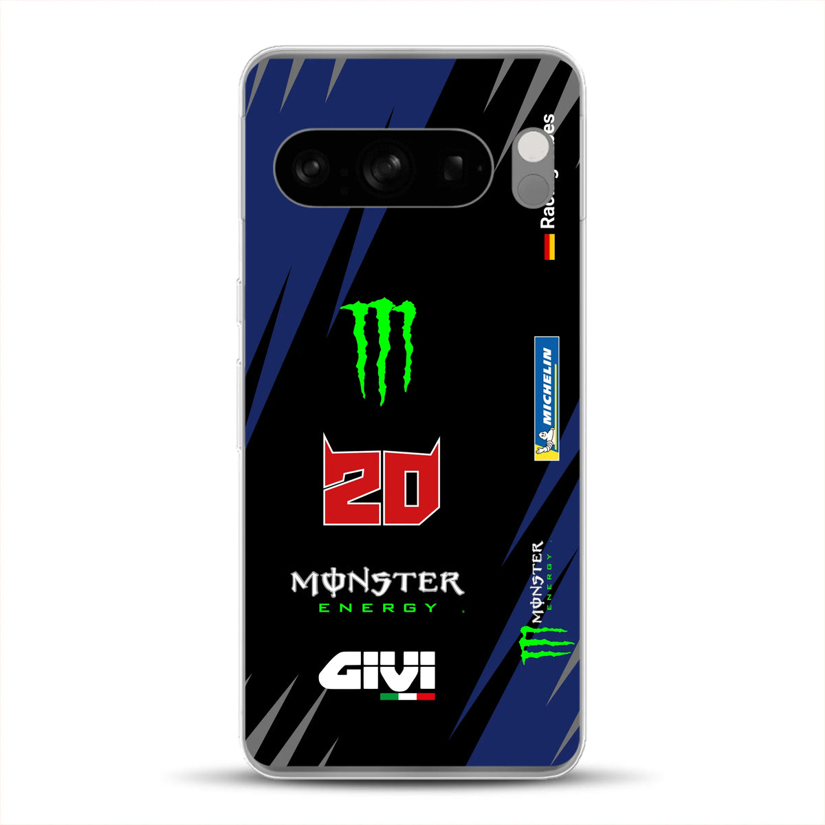 YZR-M1 MotoGP 2025 Livery - Housse de téléphone portable personnalisée pour Google