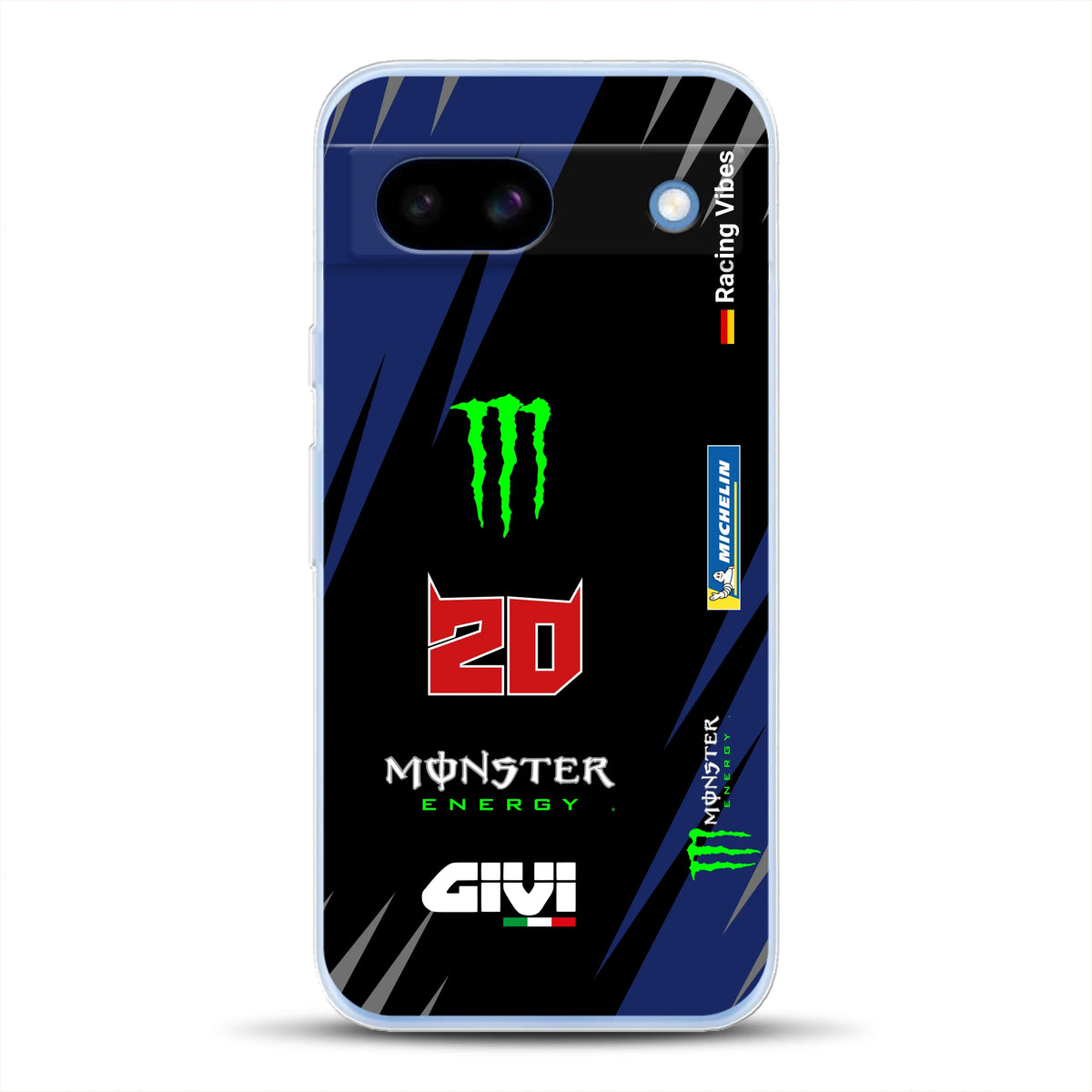 YZR-M1 MotoGP 2025 Livery - Housse de téléphone portable personnalisée pour Google