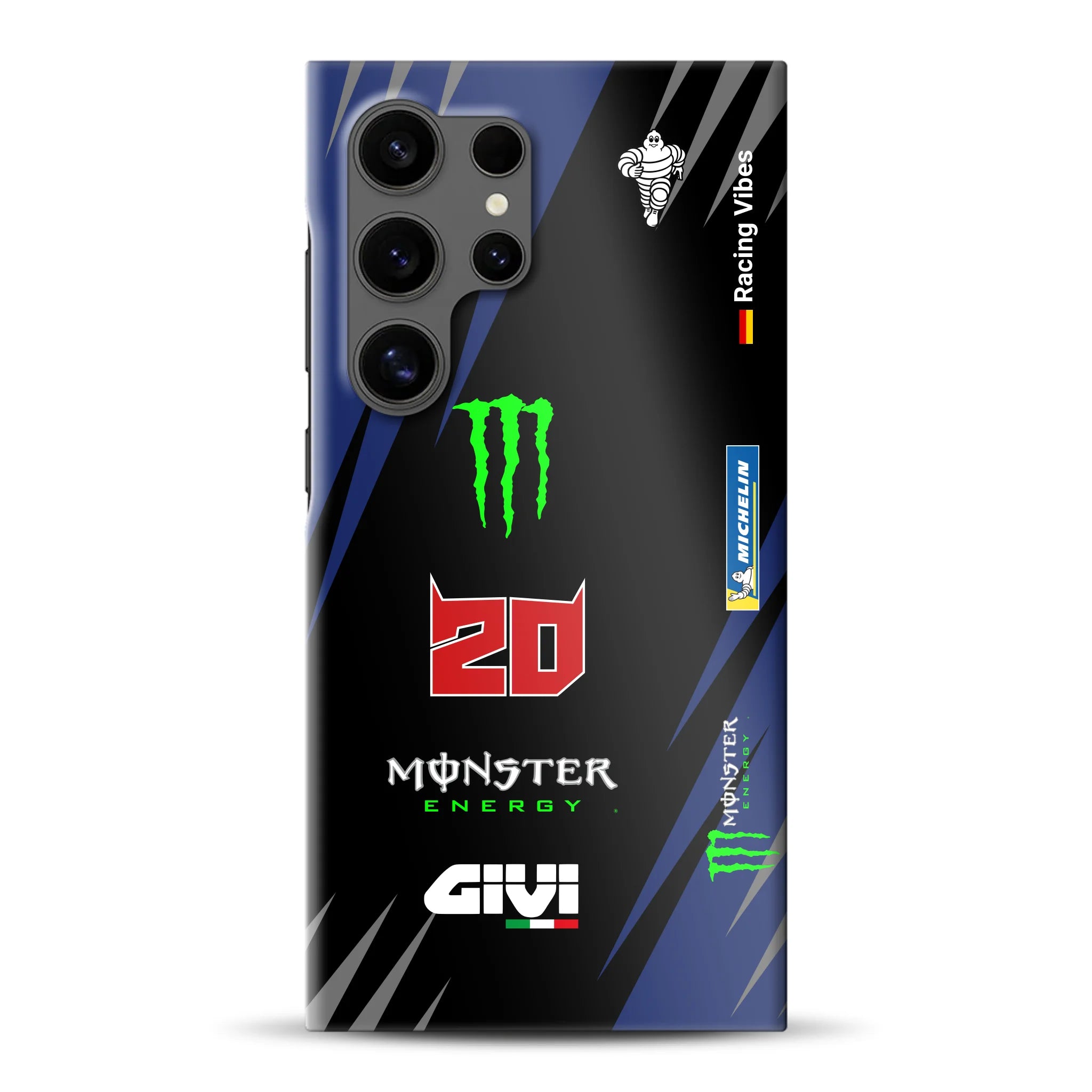 YZR-M1 MotoGP 2025 Livery - Individuelle Hardcase Hülle für Samsung