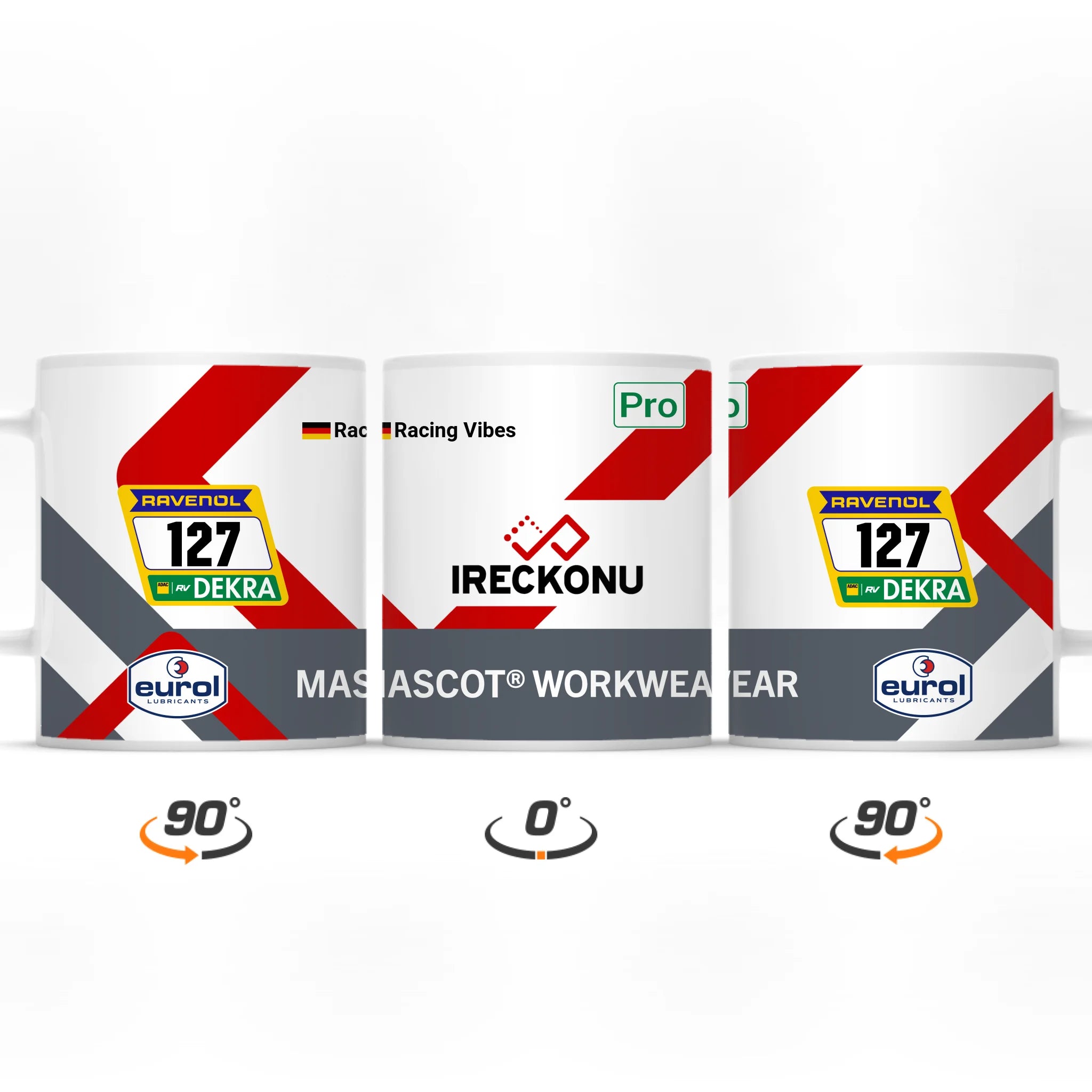 911 GT3 Ireckonu Tom Coronel NLS Livery - Tazza personalizzata