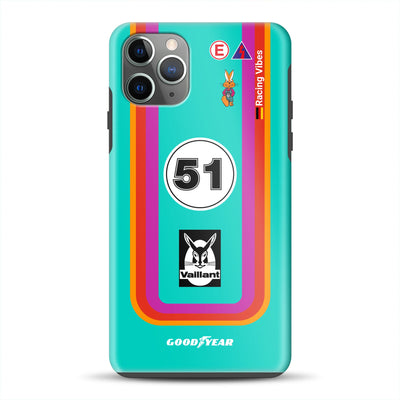 Porsche 935 K3 Vaillant Kremer Racing 1977 Livery - Custom Premium Case for iPhone