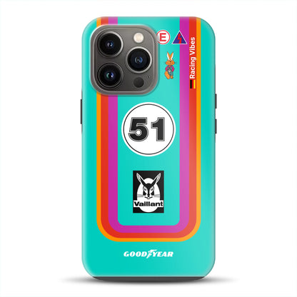 Porsche 935 K3 Vaillant Kremer Racing 1977 Livery - Individuelle Premium Hülle für iPhone