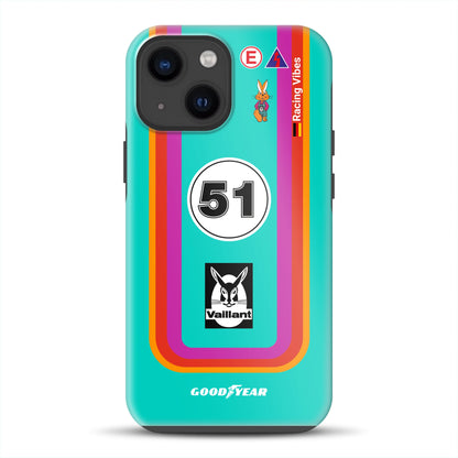 Porsche 935 K3 Vaillant Kremer Racing 1977 Livery - Individuelle Premium Hülle für iPhone