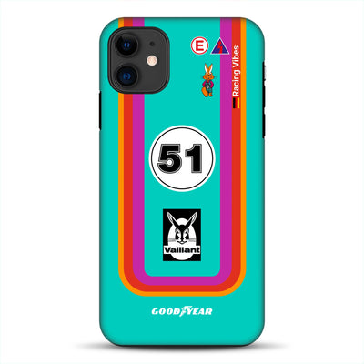 Porsche 935 K3 Vaillant Kremer Racing 1977 Livery - Custom Premium Case for iPhone