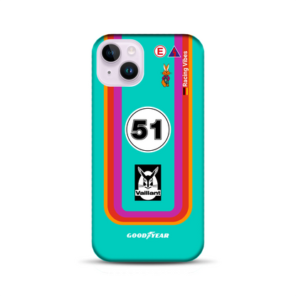 Porsche 935 K3 Vaillant Kremer Racing 1977 Livery - Individuelle Premium Hülle für iPhone
