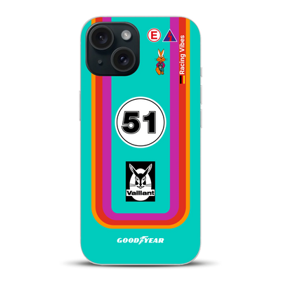 Porsche 935 K3 Vaillant Kremer Racing 1977 Livery - Individuelle Handyhülle für iPhone