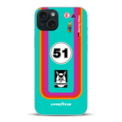 Porsche 935 K3 Vaillant Kremer Racing 1977 Livery - Individuelle Handyhülle für iPhone