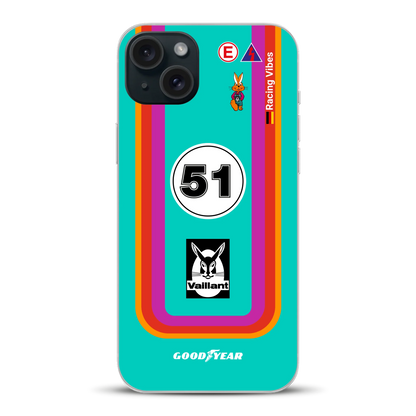 Porsche 935 K3 Vaillant Kremer Racing 1977 Livery - Custom phone case for iPhone