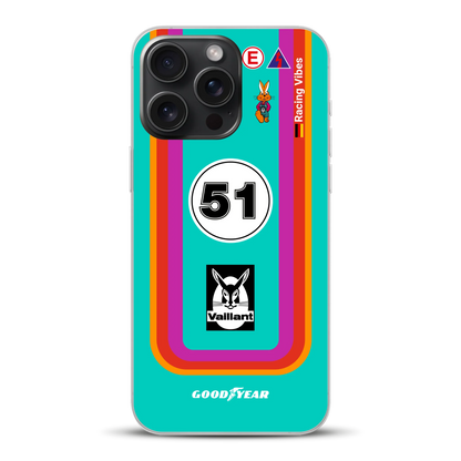 Porsche 935 K3 Vaillant Kremer Racing 1977 Livery - Custom phone case for iPhone