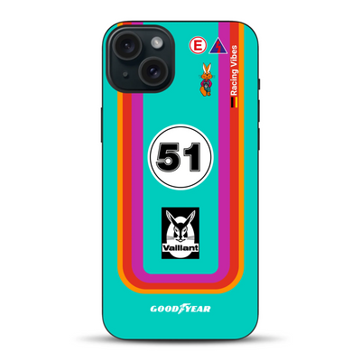 Porsche 935 K3 Vaillant Kremer Racing 1977 Livery - Individuelle Handyhülle für iPhone