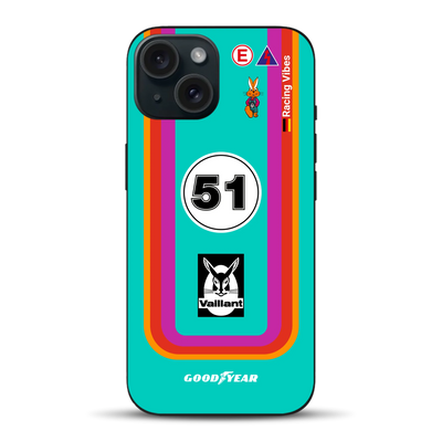 Porsche 935 K3 Vaillant Kremer Racing 1977 Livery - Individuelle Handyhülle für iPhone