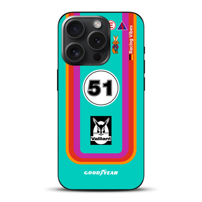 Porsche 935 K3 Vaillant Kremer Racing 1977 Livery - Individuelle Handyhülle für iPhone