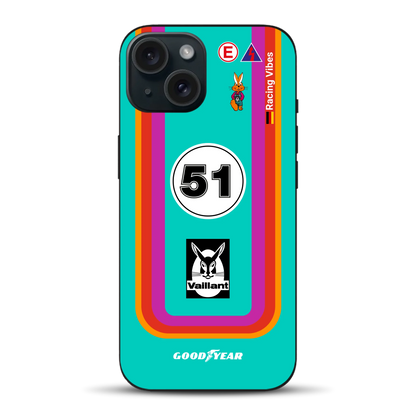 Porsche 935 K3 Vaillant Kremer Racing 1977 Livery - Custom phone case for iPhone