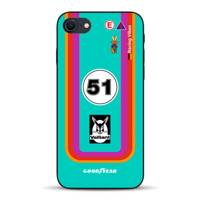 Porsche 935 K3 Vaillant Kremer Racing 1977 Livery - Individuelle Handyhülle für iPhone