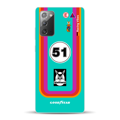 Porsche 935 K3 Vaillant Kremer Racing 1977 Livery - Custodia per cellulare personalizzata per Samsung