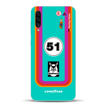 Porsche 935 K3 Vaillant Kremer Racing 1977 Livery - Custodia per cellulare personalizzata per Samsung