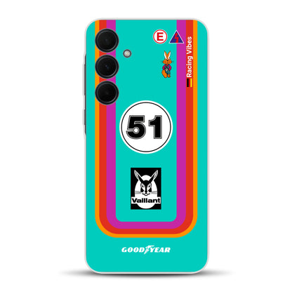 Porsche 935 K3 Vaillant Kremer Racing 1977 Livery - Custodia per cellulare personalizzata per Samsung