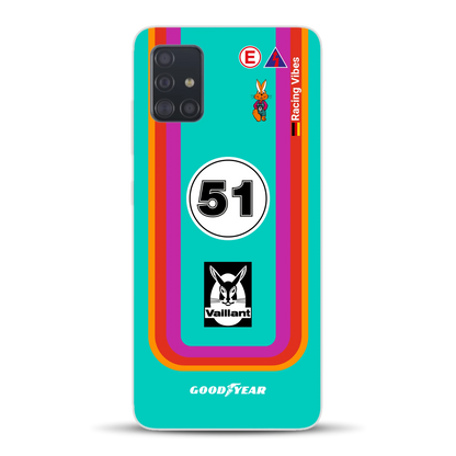 Porsche 935 K3 Vaillant Kremer Racing 1977 Livery - Custodia per cellulare personalizzata per Samsung