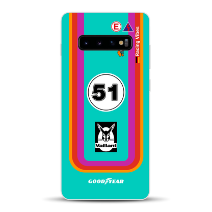 Porsche 935 K3 Vaillant Kremer Racing 1977 Livery - Custodia per cellulare personalizzata per Samsung
