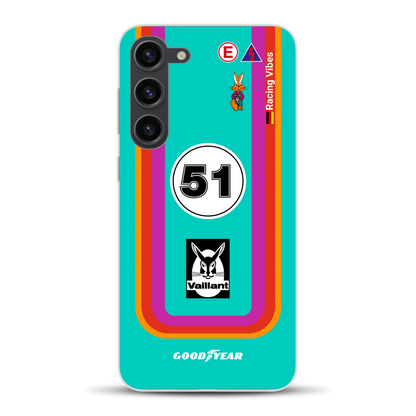 Porsche 935 K3 Vaillant Kremer Racing 1977 Livery - Custodia per cellulare personalizzata per Samsung