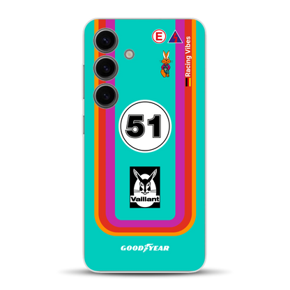 Porsche 935 K3 Vaillant Kremer Racing 1977 Livery - Custodia per cellulare personalizzata per Samsung