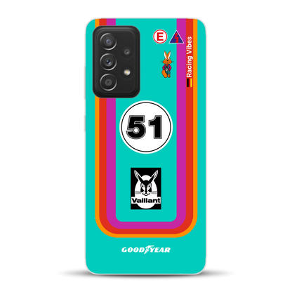 Porsche 935 K3 Vaillant Kremer Racing 1977 Livery - Custodia per cellulare personalizzata per Samsung