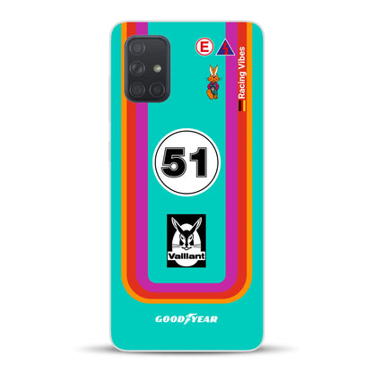 Porsche 935 K3 Vaillant Kremer Racing 1977 Livery - Custodia per cellulare personalizzata per Samsung