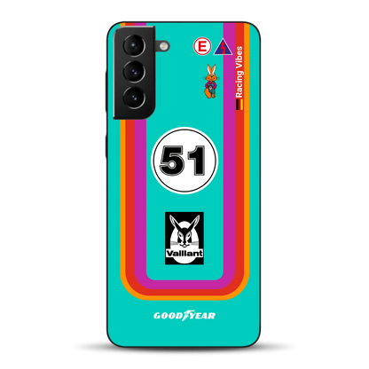 Porsche 935 K3 Vaillant Kremer Racing 1977 Livery - Custodia per cellulare personalizzata per Samsung