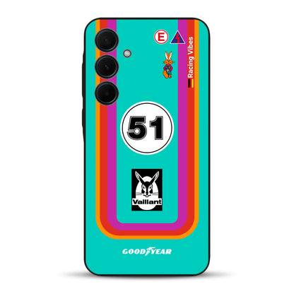 Porsche 935 K3 Vaillant Kremer Racing 1977 Livery - Custodia per cellulare personalizzata per Samsung