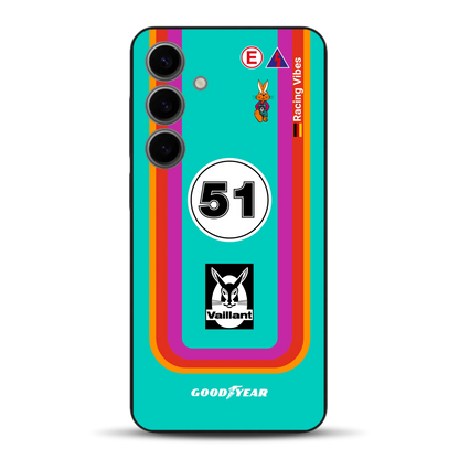 Porsche 935 K3 Vaillant Kremer Racing 1977 Livery - Custodia per cellulare personalizzata per Samsung