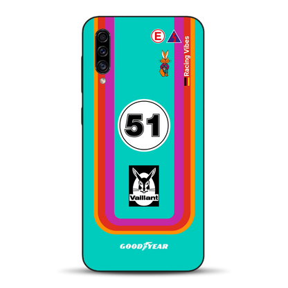 Porsche 935 K3 Vaillant Kremer Racing 1977 Livery - Custodia per cellulare personalizzata per Samsung