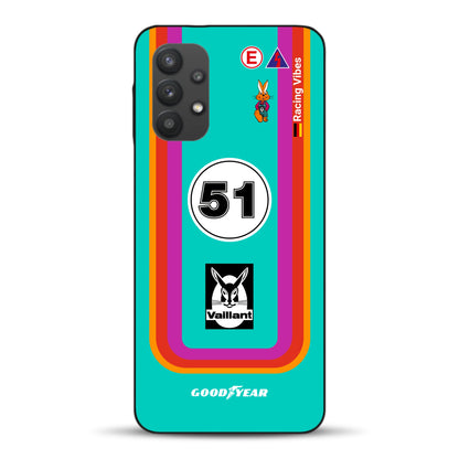 Porsche 935 K3 Vaillant Kremer Racing 1977 Livery - Custodia per cellulare personalizzata per Samsung