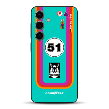 Porsche 935 K3 Vaillant Kremer Racing 1977 Livery - Custodia per cellulare personalizzata per Samsung