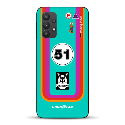 Porsche 935 K3 Vaillant Kremer Racing 1977 Livery - Custodia per cellulare personalizzata per Samsung